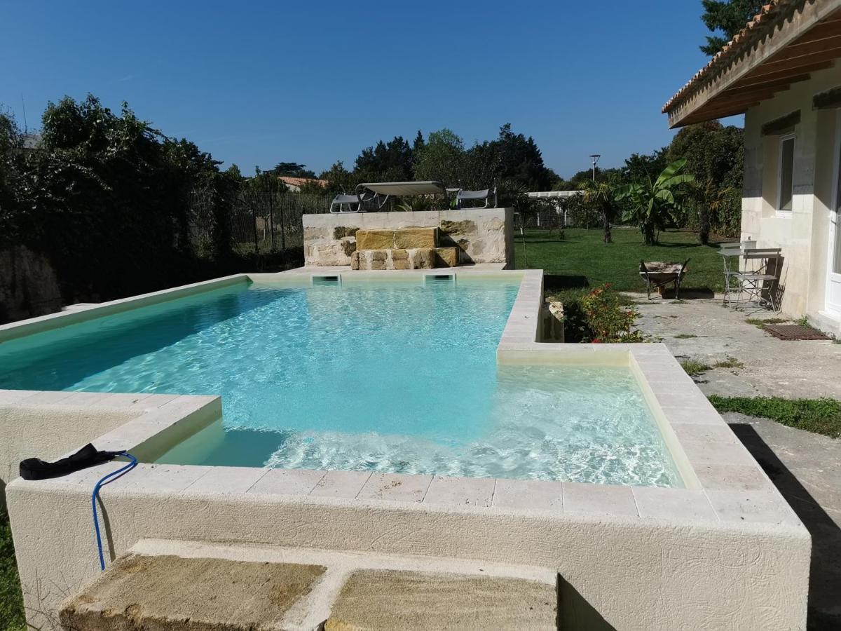 Jolie Villa Avec Piscine Dans Le St Emilionnais Sainte-Terre 외부 사진