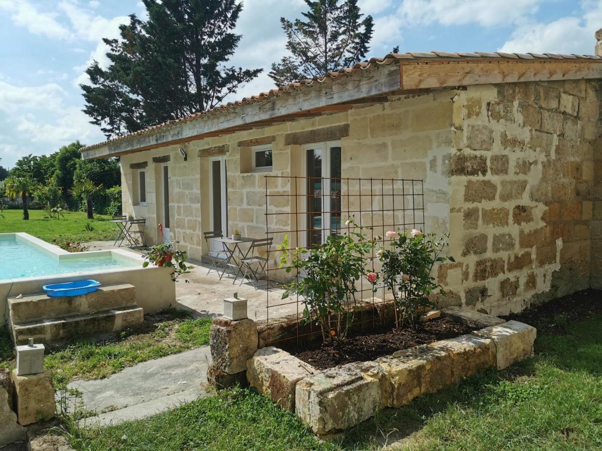 Jolie Villa Avec Piscine Dans Le St Emilionnais Sainte-Terre 외부 사진