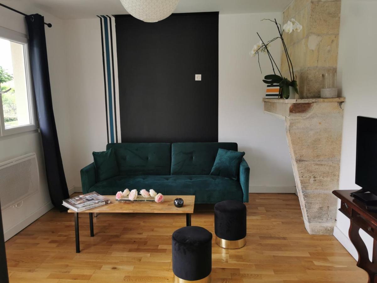 Jolie Villa Avec Piscine Dans Le St Emilionnais Sainte-Terre 외부 사진