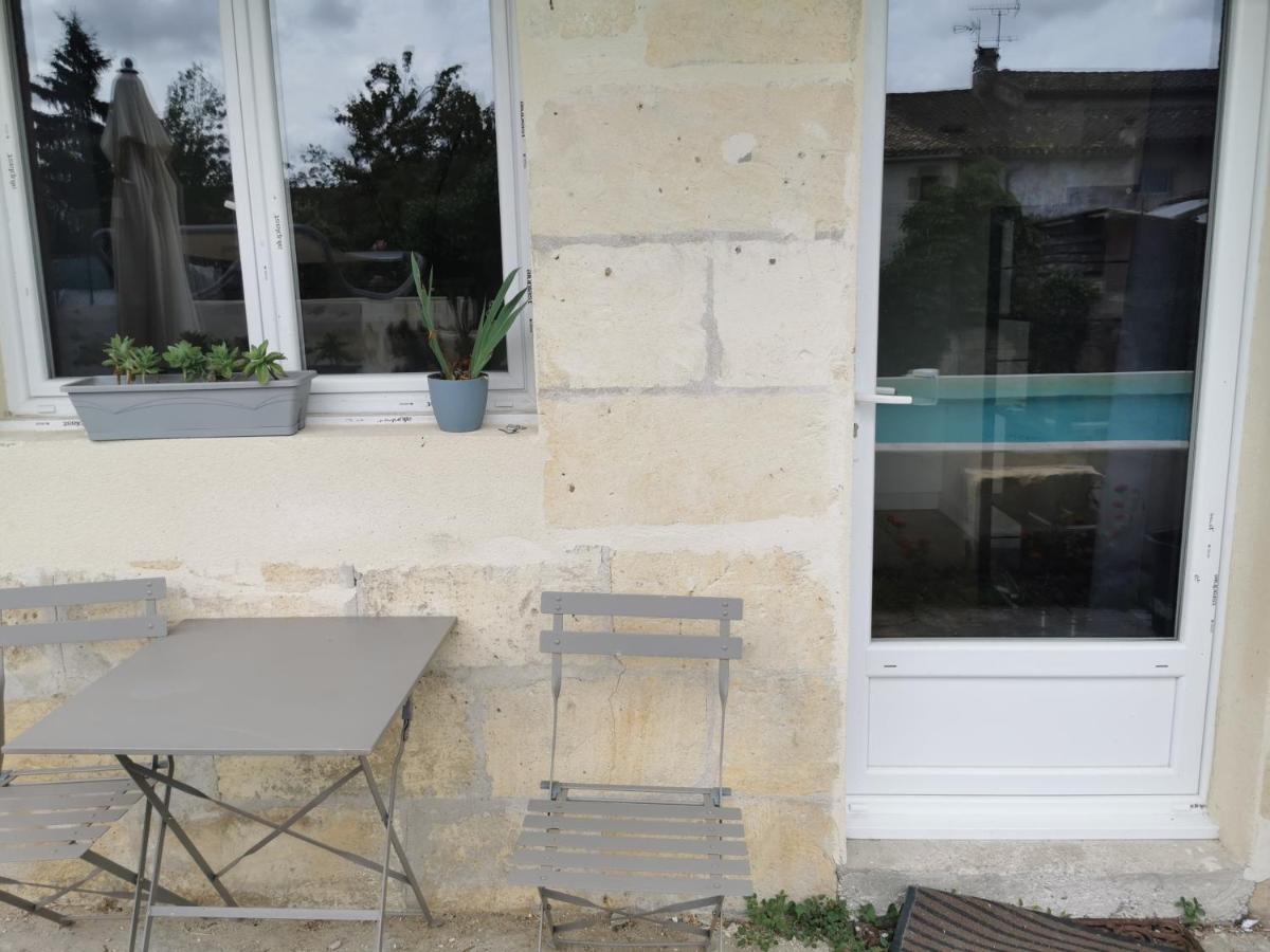 Jolie Villa Avec Piscine Dans Le St Emilionnais Sainte-Terre 외부 사진