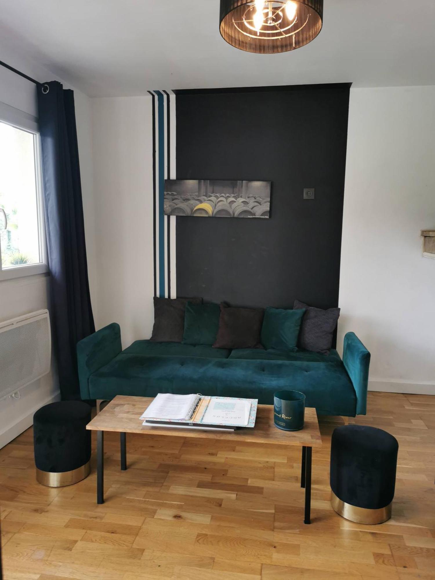 Jolie Villa Avec Piscine Dans Le St Emilionnais Sainte-Terre 외부 사진