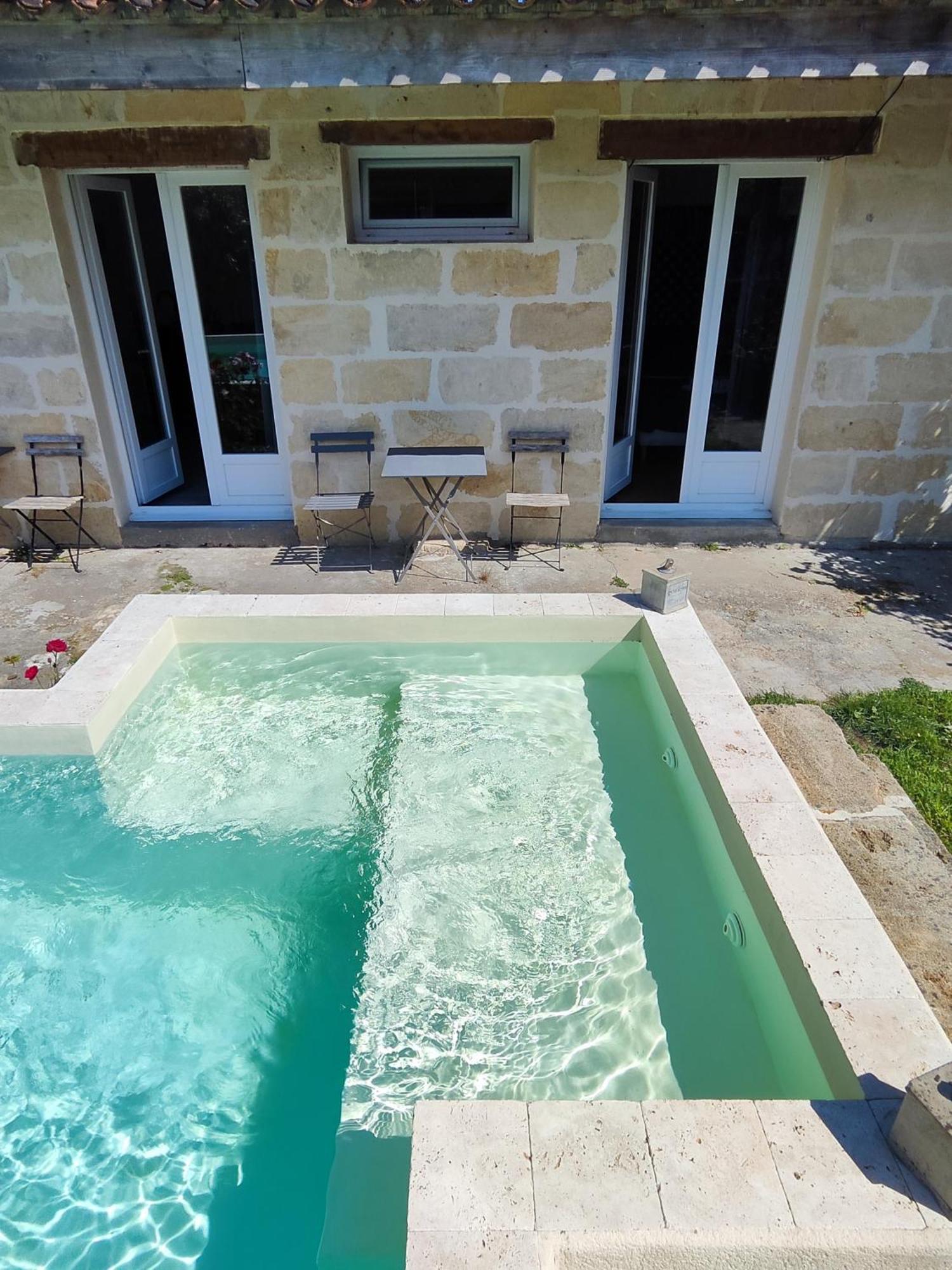 Jolie Villa Avec Piscine Dans Le St Emilionnais Sainte-Terre 외부 사진